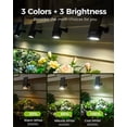thumbnail image 6 of Outdoor Solar Spot Lights with Timer Remote 3 Colors 3 Brightness Waterproof Landscape Spotlights, Dusk to Dawn Spot Lighting for Garden Yard Pathway Garage Patio Flowers Tree Lawn Plants wall Outside, 6 of 9