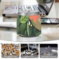 thumbnail image 5 of Face Bear and Flowers Leaves Ashtray with Lid Smell Proof Cigarette Ashtray Stainless Steel Smokeless Ash Holder for Indoor Outdoor, 5 of 7