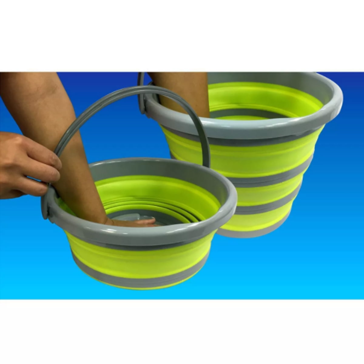 Detailers Preference 2.6 gal Collapsible Bucket with Handle - EUCBU000
