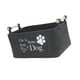 thumbnail image 5 of Caja de almacenamiento de juguetes para mascotas, cesta de almacenamiento de juguetes, asas de madera, cesta plegable de gran capacidad para cosas de gato, 5 of 9