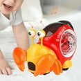 thumbnail image 3 of Coche Eléctrico CUTICAT juguete lindo luces LED regalo educativo cumpleaños para niña Rojo, 3 of 7