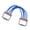 Blue, variant on Five Tube Chest Expander Exercise Resistance Trainer Chest Muscle Exerciser Workout Equipment Trainer for Gym and Home