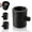 Black Small, variant on Upgraded Mens Shower Head Massager – Handheld Coarse Hole Design Durable Easy Install for Home Bathroom Daily Use