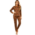 thumbnail image 2 of Halloween Family Matching Pajamas Set, Fall Sleepwear, Ghost & Pumpkin Printed Holiday Sleepwear, Soft Loungewear PJs Outfit, 2 of 5
