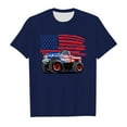 thumbnail image 3 of LUOGENLI Boys T Shirts 10-12 Cotton Kids Boys Girls America Flag Shirts 4th of July T Shirt Toddler Girls Cotton Patriotic Tops Tee Independence Day Clothes Boys T Shirts Size 10-12 Sports 6-7 Years, 3 of 6