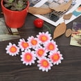 thumbnail image 3 of DEWIN Cabezas de Flores Artificiales, Gerbera Artificial Margarita Tela Flor Cabeza Boda Fiesta DIY Decoración Artesanía (100PCS)(Rosa Palido), 3 of 5