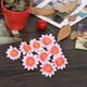 thumbnail image 3 of YUMILI 100 UNIDS Gerbera Artificial Margarita Tela Flor Cabeza Boda Fiesta DIY Decoración Artesanía para Boda Compromiso Fiesta En Casa Decoración De Pasteles(粉白), 3 of 5