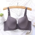 thumbnail image 5 of SROBPTY Womens Plus Size Bras Solid Solid Thin Underwire Push Up Set with Panty Cup C Brassiere for Daily Wear, 5 of 5