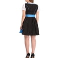 thumbnail image 2 of DYMADE Womens Servant Costume Oktoberfest Beer Girl Colorblock Party Dress, 2 of 4