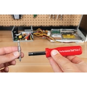 Performance Tool W975 6-in-1 Quick Change Screwdriver With Hex Torque Handle, Chrome Vanadium Steel