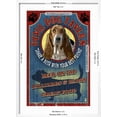 thumbnail image 5 of Art.com Devil Dog Tavern - Basset Hound Art Print by Lantern Press, White Frame Wall Art, 21" x 29", 5 of 5