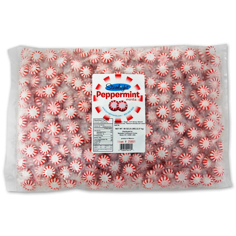 Starlight Mints Peppermint Flavor 5 lb Bag