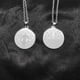 thumbnail image 4 of Collar con Colgante de Disco Nikou Acero Inoxidable Patrón Cruz de Dios, 4 of 13