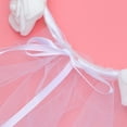 thumbnail image 6 of GETAJGHSD Elegant White Wedding Veil with Floral Garland, Perfect Bridal Accessory for Weddings and Special Events, 6 of 6