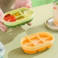 thumbnail image 3 of Small Refrigerator with Freezer Ice Cream Machine Ice Cream Molding Refrigerator Small Household Refrigerator Easy Release Ice Cream Molding with Cover Ice Lattice Small Box with Lid, 3 of 4