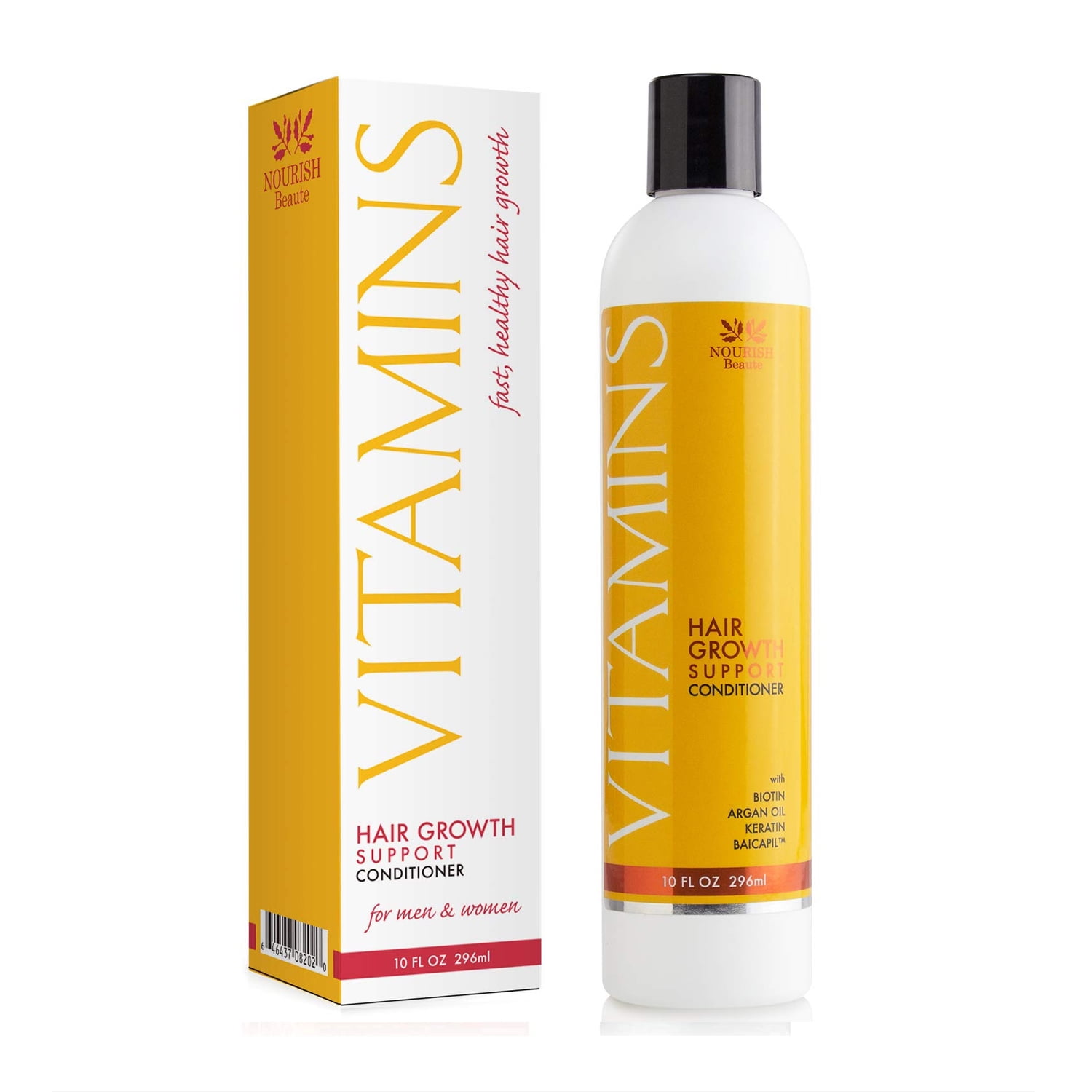 Nourish Beaute Vitamins Hair Growth Support Conditioner 10 oz,3 packs - Nourish Beaute Vitamins Hair Growth Support Conditioner 10 oz,3 packs -