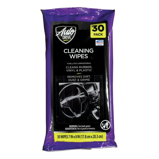 Auto Drive Interior Car Cleaning Wipes (30 Count)