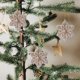 thumbnail image 4 of Adorno para colgar con diseño de tren y copos de nieve, para fiestas navideñas en casa, 4 of 7