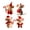 Mixed, variant on KRONDO Cute Christmas Santa Mouse with Red Hat,Handmade Felt Christmas Friends Collection,Needle Felted Wool Animal Ornaments for Holiday Decor,Xmas Tree Hanging Figurines & Stocking Stuffer Gifts