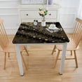 thumbnail image 3 of BANET Tablecloths Rectangular Tablecloths Black Golden Dots Tablecloths for Rectangle Tables Dining Table Covers Cloth for Outdoor Parties Wedding Anniversary White, 3 of 7