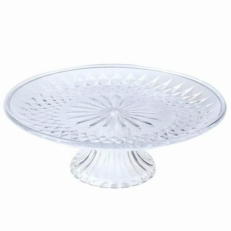 Leaf Serving Dish - Akoyovwerve Home Kitchen Acrylic Round Flower Pattern Fruits Holder Storage Serving Snack Food Dish Plate
