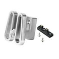 thumbnail image 2 of DYNWAVECA Bike Front Carrier Block Adapter Cycling Accessories Ultralight Sports Camping Riding Front Carrier Mount Bike Bag Cargo Rack Silver, 2 of 9