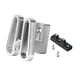 thumbnail image 2 of Adaptador de bloque de soporte delantero, pieza de ciclismo ultraligera, para deportes, aleación de aluminio. Plata, 2 of 9
