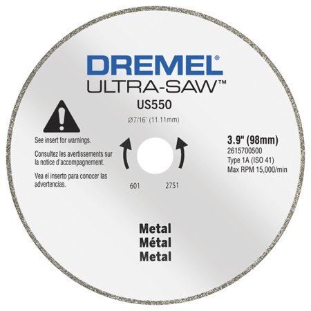 UPC: 0080596041151 | Dremel US550-01 UltraSaw Diamond Grit Mtl Blade