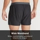 thumbnail image 4 of Boxer ExOfficio Give-N-Go 2.0 para hombre, acero óniz/negro XL, 4 of 6