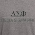 thumbnail image 3 of CafePress - Delta Sigma Phi Grayscale Stacked Logo T Shirt - Men's Fitted T-Shirt, 3 of 4