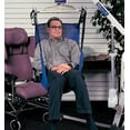 thumbnail image 3 of Invacare R115 Écharpe Intégrale avec Ouverture pour Commode pour Soulèvement des Patients, Tissu en Maille Polyester, Grand, 3 of 5