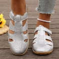 thumbnail image 6 of Wensltd Women's Sandals Closed Toe Flat Sandals With Adjustable Straps For Casual Summer And Everyday Wear, 6 of 9