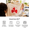 thumbnail image 2 of Vinyle thermocollant sans tapis Smart Iron-On™ (91,4 cm/3 pi), Blanc, 2 of 4