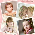 thumbnail image 5 of 40 Pcs Colorful Mini Hair Claw Clips Clamps Accessories for Baby Toddler Girls Decorative Bun Thin Hair, 5 of 6