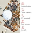 thumbnail image 4 of Well Woven Arid 3'11" x 5'3" Indoor/Outdoor High-Low Medallion Ivory Area Rug, 4 of 10