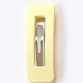 thumbnail image 1 of Pinza para el pelo de metal antideslizante, estilo mate, moderna, para mujeres y niñas, color beige, C3, 1 of 1