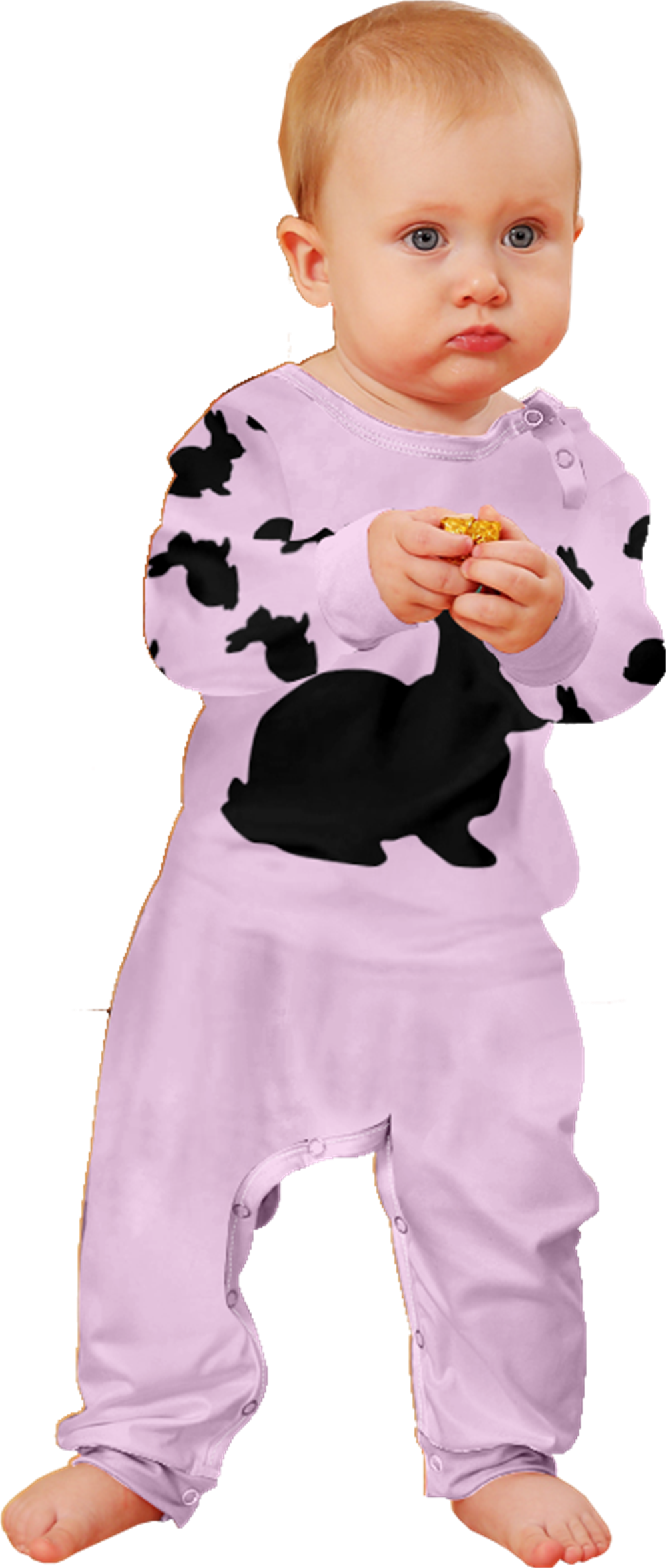 Easter Outfit Baby GirlGirls' Sleep And Play Pajamas, Catoon Pjs