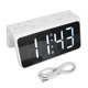 thumbnail image 1 of Reloj despertador con altavoz y Bluetooth, alarma dual, ruido blanco, transmisión de voz y luz LED para dormitorios, 1 of 8