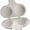 White, variant on Nordic Ware 64702 Microwave 2 Cavity Egg Poacher
