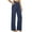 Navy, variant on BUIGTTKLOP Yoga Pants with Pockets for Women Wide Leg Dress Pants High Waist Stretch Casual Work Slacks