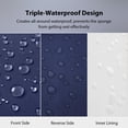 thumbnail image 2 of Cojines para Tumbona de Exterior HOMELYSIAN Triple Impermeables, 2 of 7
