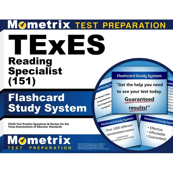 TExES Reading Specialist (151) Flashcard Study System : TExES Test Practice Questions & Review for the Texas Examinations of Educator Standards (Cards)