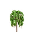 thumbnail image 2 of HOZADOIE Microscopic Scenery Home Decor Pointed Green Tree Model Multi-Layer Perspective Tree Sand Table Green Plant Mini Tree Perspective Succulent Flower Pot, 2 of 3