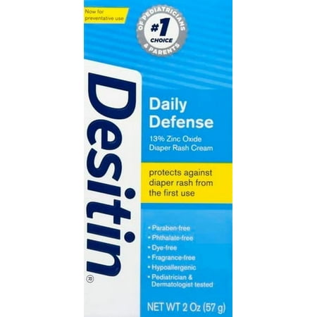 UPC: 0074300003009 | Desitin Daily Defense Baby Diaper Rash Cream with Zinc Oxide – 2 Oz