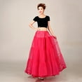 thumbnail image 2 of Women 50s Vintage Petticoat Crinoline Tutu Underskirts Plus Size Tutu Dress Petticoat, 2 of 4