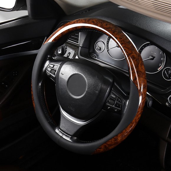 PEONAVET Steering Wheel Cover Steering Wheel Cover Summer Sweatproof Microfiber Leather Steering Wheel Cover Breathable Car Steering Wheel Cover