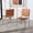 Cognac/Silver, variant on SAFAVIEH Wesson Contemporary Leather Solid Dining Side Chair, Cognac/Black (Set of 2)