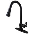 thumbnail image 1 of Kingston Brass GSY7775ACL Kitchen Faucet with Pull-Down Sprayer, Oil Rubbed Bronze, 1 of 9