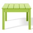 thumbnail image 5 of WestinTrends Malibu Low Outdoor HDPE Patio Rectangle Coffee Table, Lime, 5 of 8