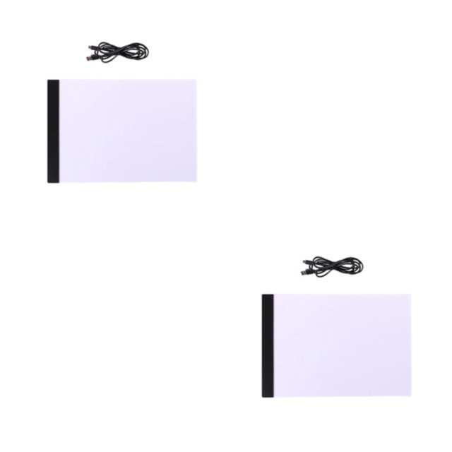 sweethay Almohadilla de luz LED regulable de tres niveles de tela Succión magnética fija para una fácil almohadilla de tablero de dibujo Type2 NO2